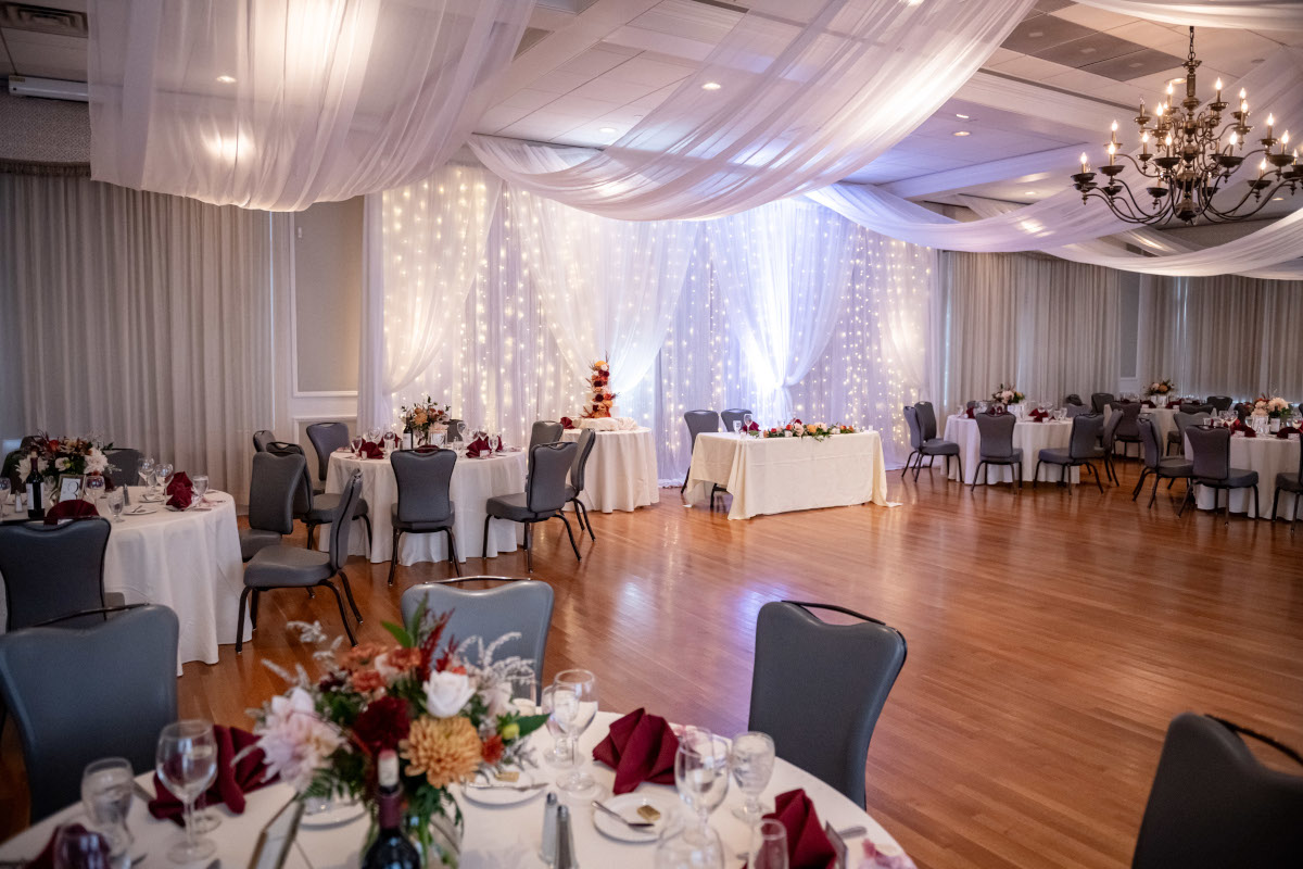 Nashua Wedding Reception - Ballroom, right